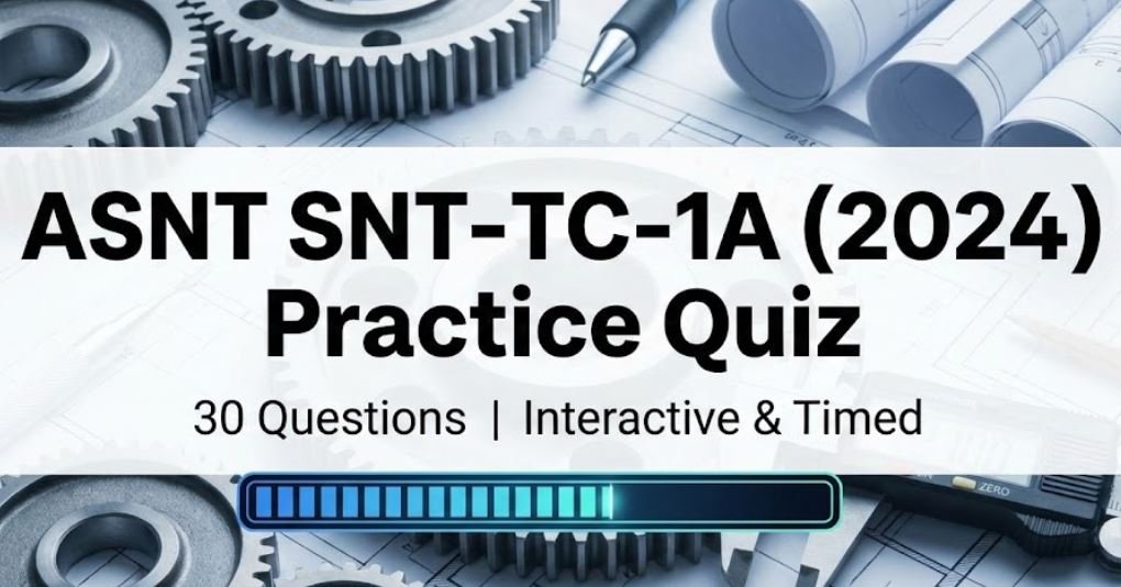 SNT-TC-1A 2024 Edition Questions Quiz